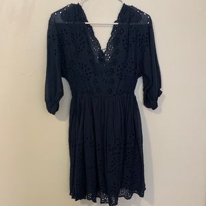 Free People Dress XS Blue